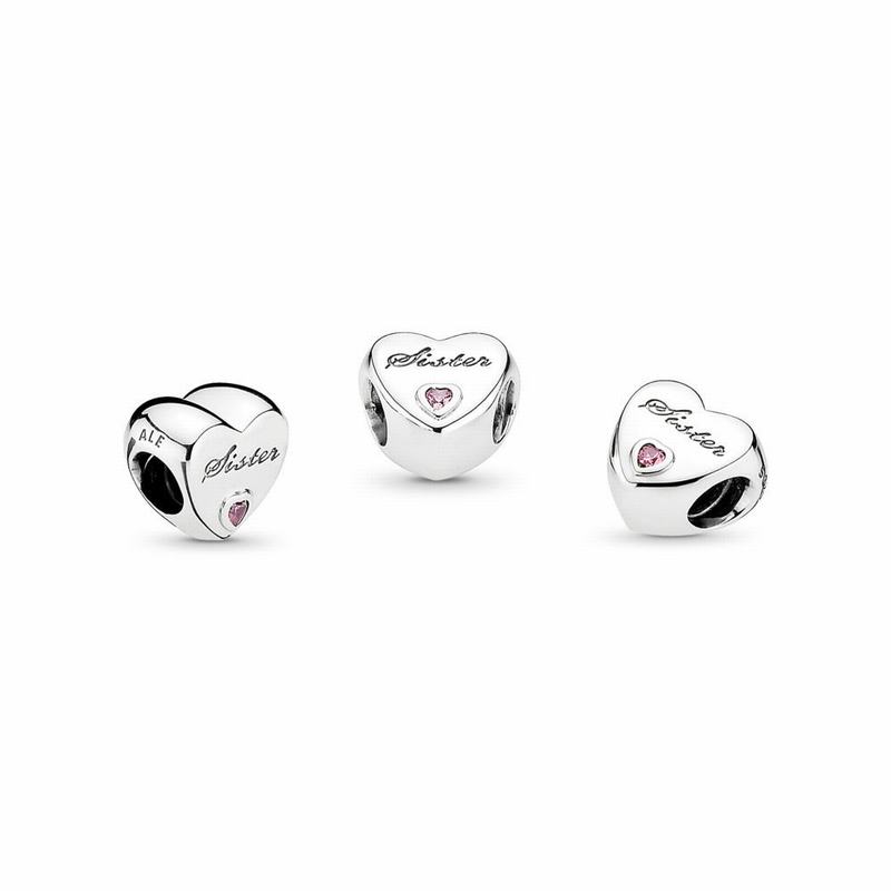 Pandora Australia Sister's Love Charm - Sterling Silver | LMVGAB297